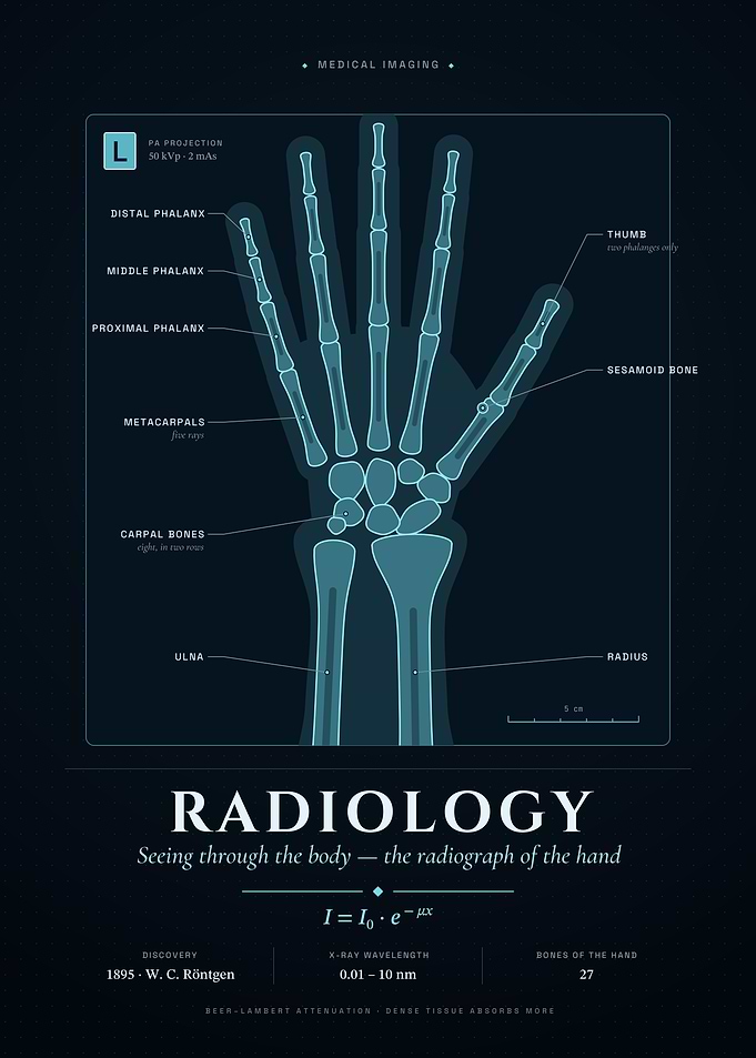 Radiology: X-Ray Anatomy of the Hand