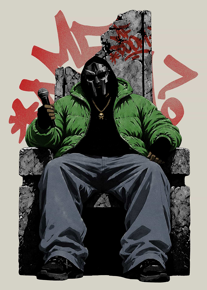MF DOOM Sitting on Stone Throne