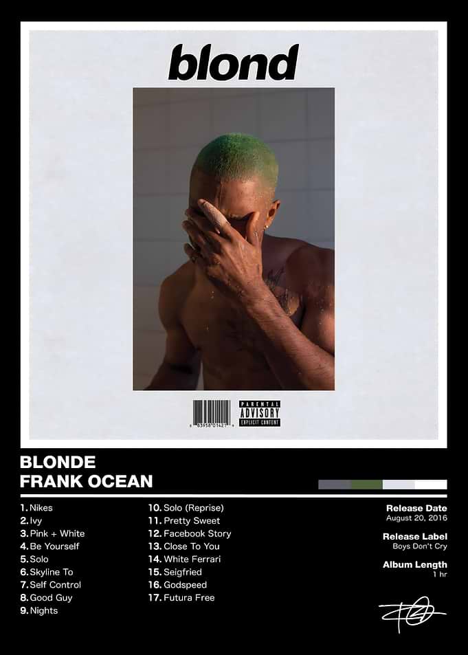 Frank Ocean - Blonde