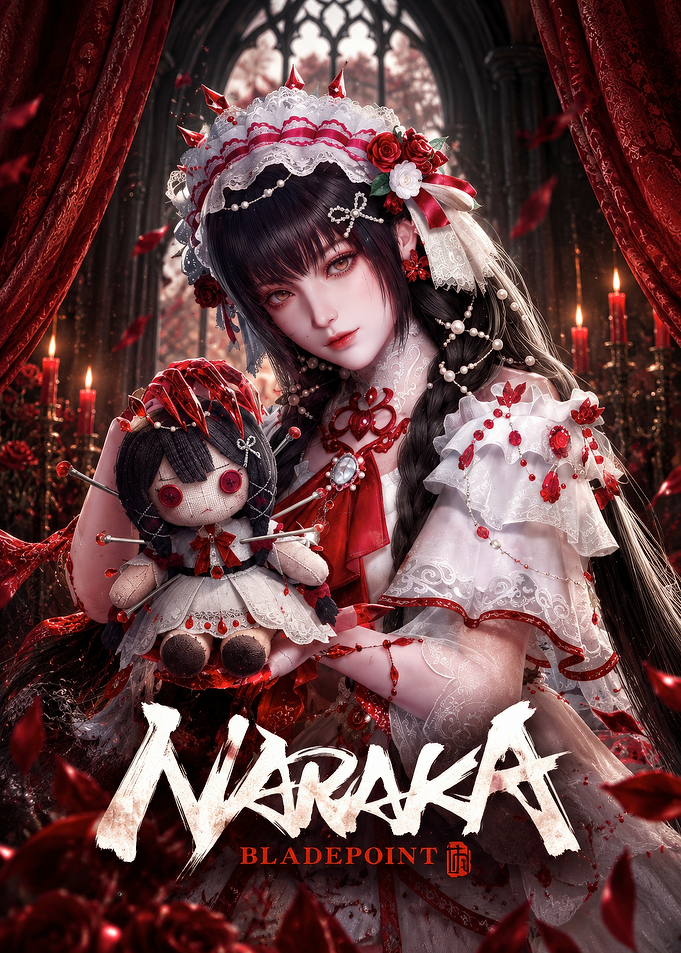 Naraka Bladepoint Gothic Doll Character Art