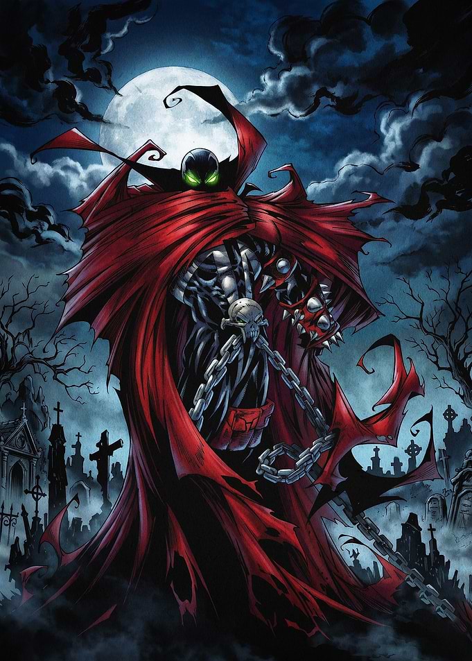 Dark Warrior Cloak Fantasy Poster