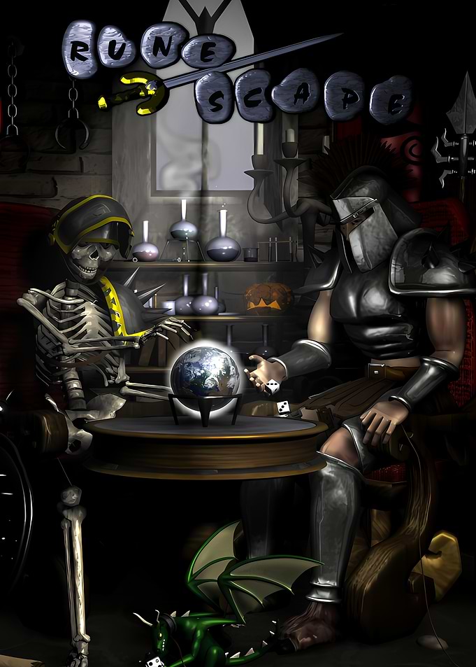 RuneScape Classic Gaming Poster