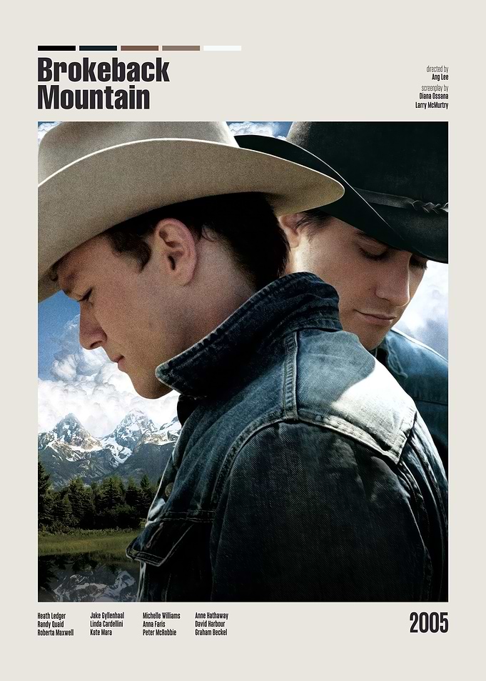 Brokeback Mountain Movie Poster