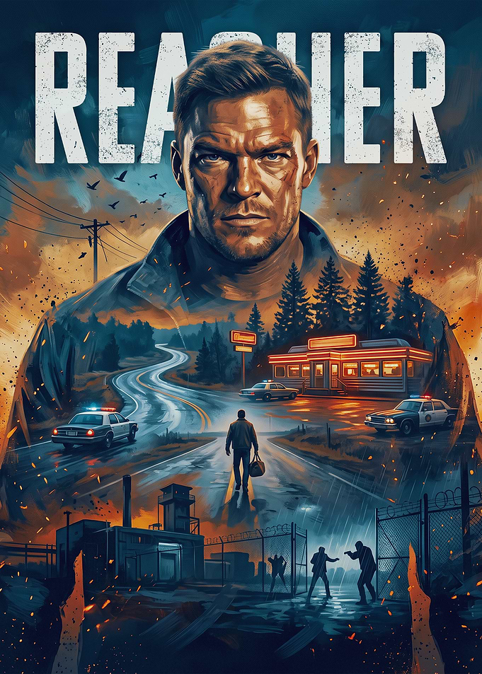 Reacher TV Series Poster Art