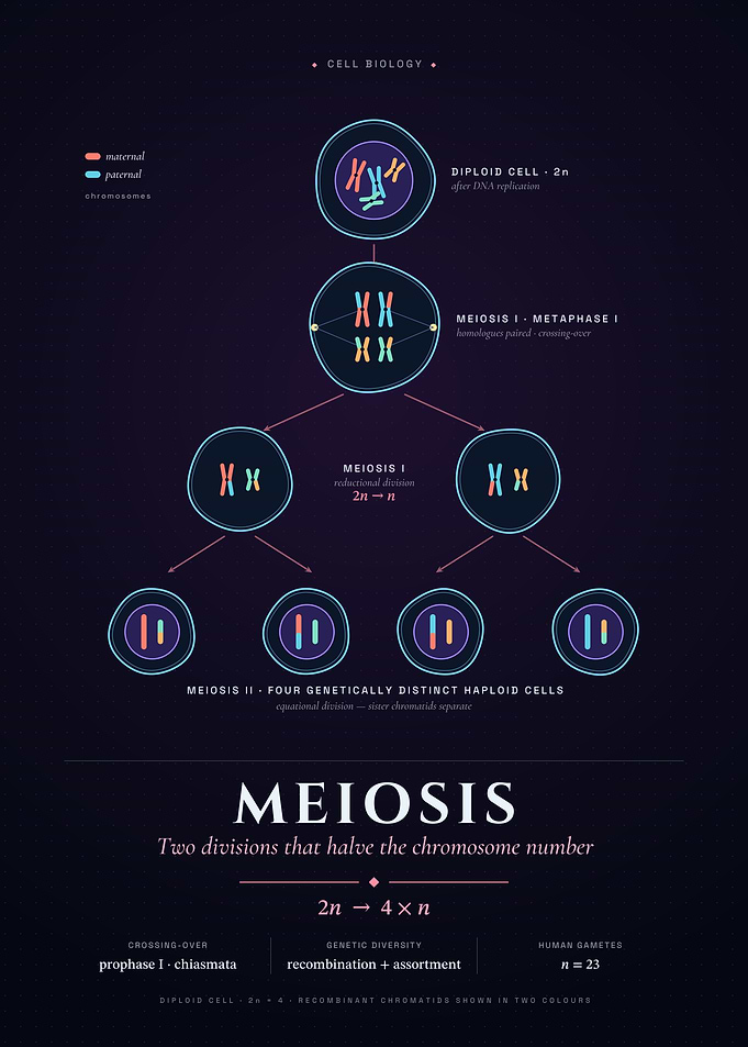Meiosis - From Diploid Cell to Gametes