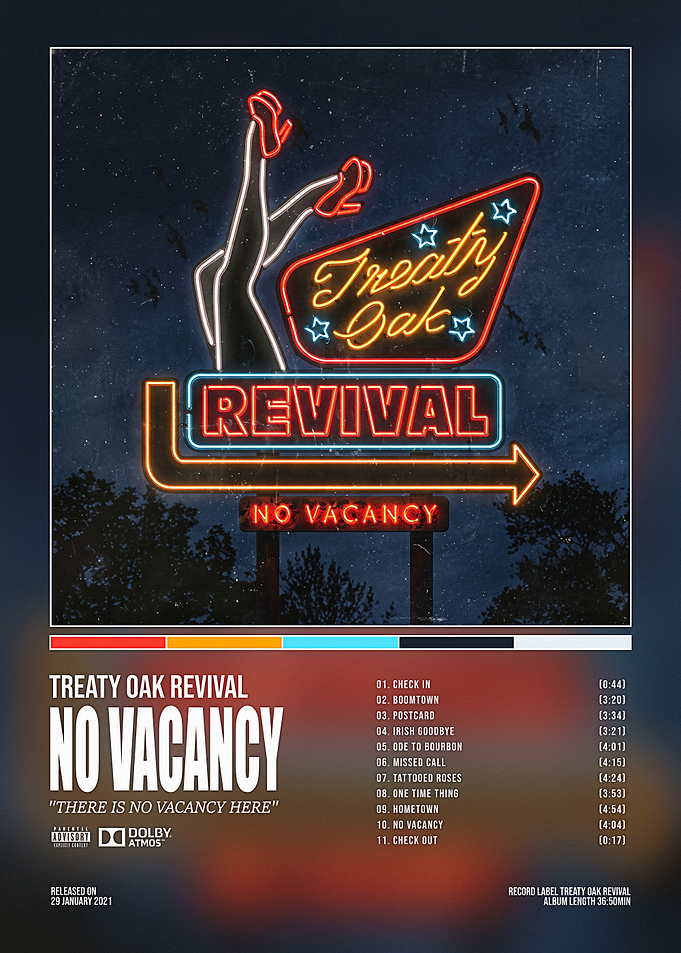 Treaty Oak Revival No Vacancy Album Cover