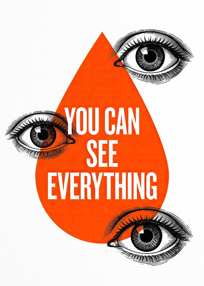 You Can See Everything Eye Poster