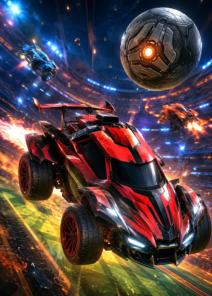 Rocket League High-Octane Arena Action
