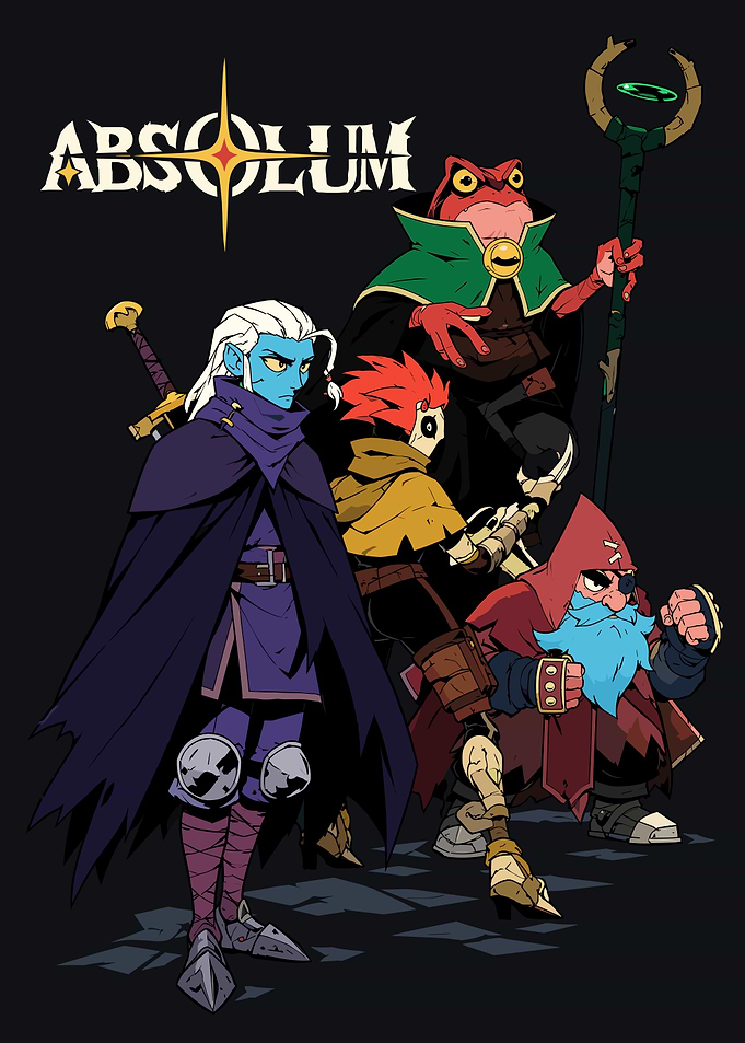 Absolum Fantasy Character Party Poster