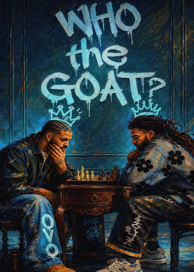 Drake and J. Cole Chess Match