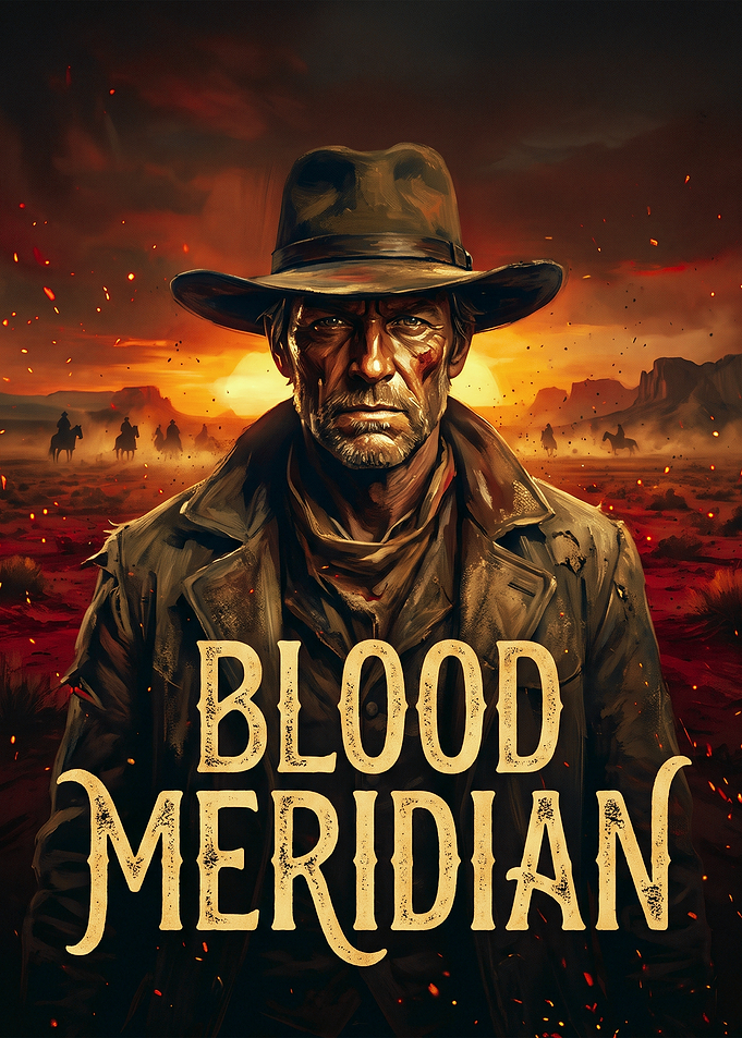 Blood Meridian Western Book Cover