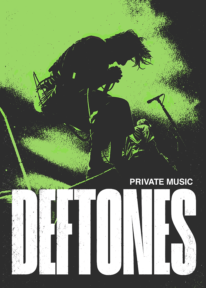 Deftones Private Music Concert Poster