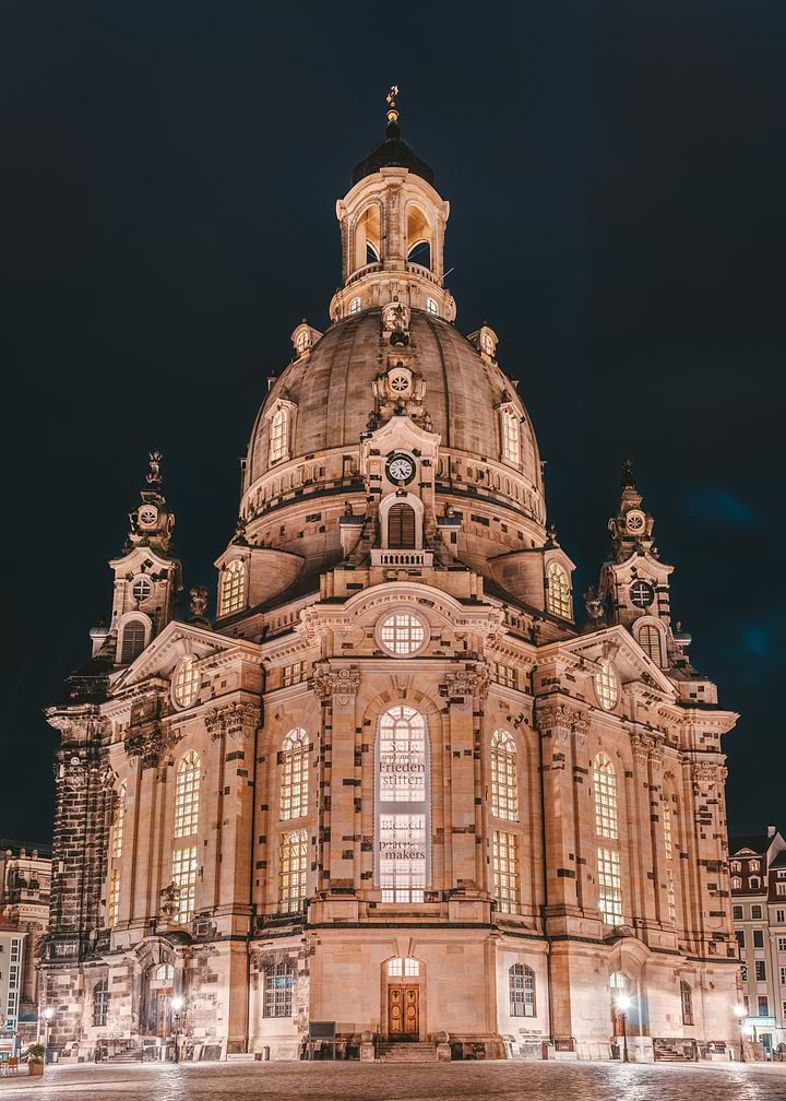 Frauenkirche Dresden at Night