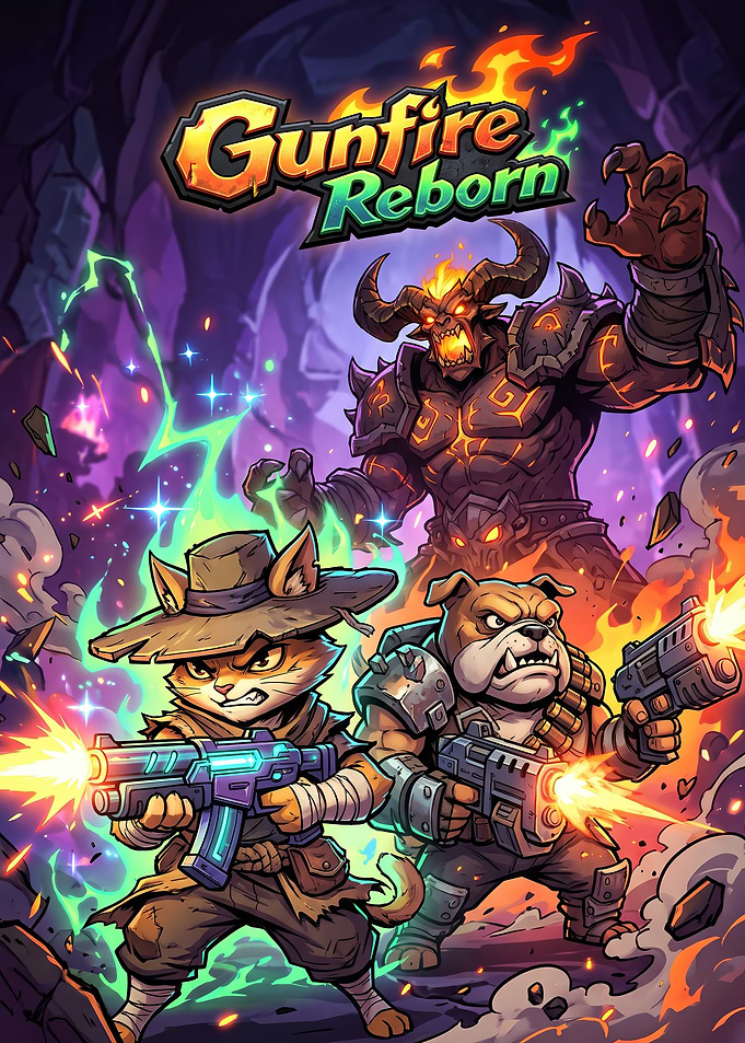 Gunfire Reborn Game Key Art