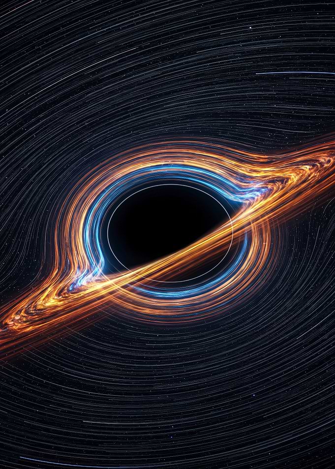 Stunning Black Hole Accretion Disk