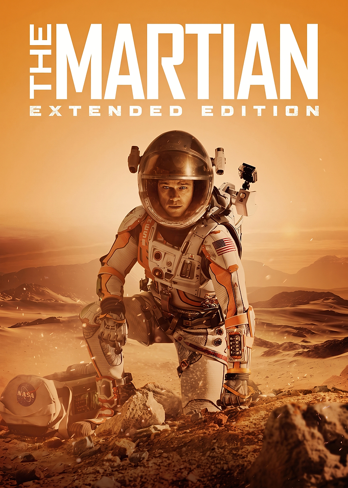 The Martian Extended Edition Movie Poster