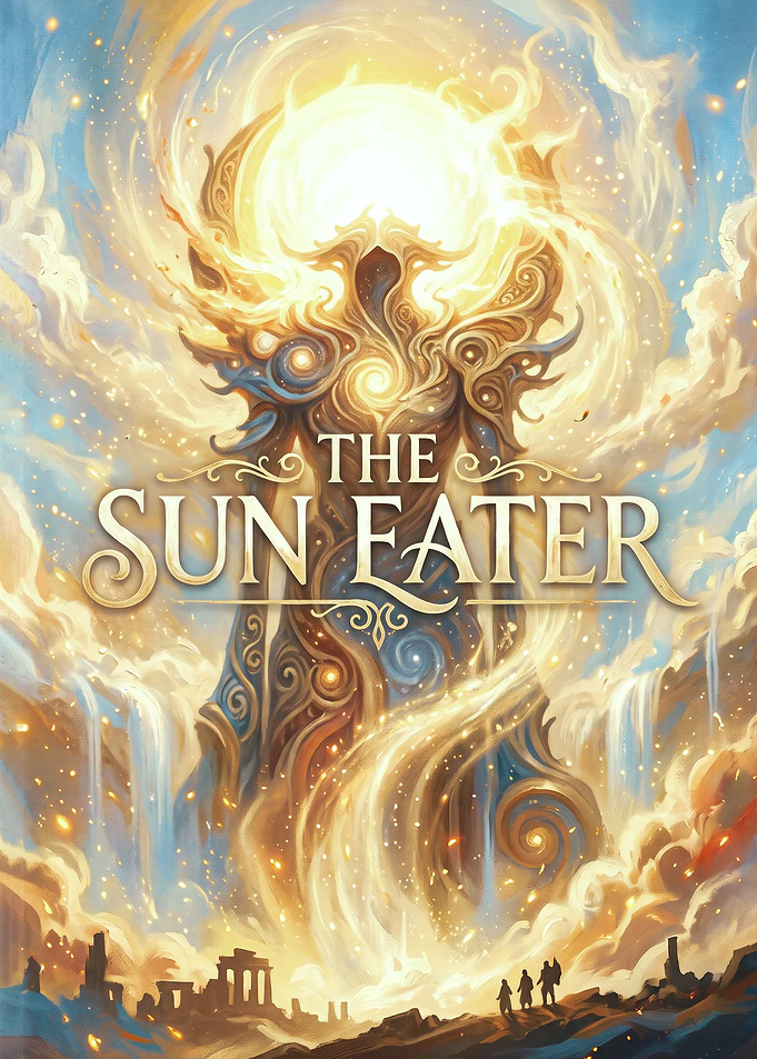 The Sun Eater Fantasy Art Poster