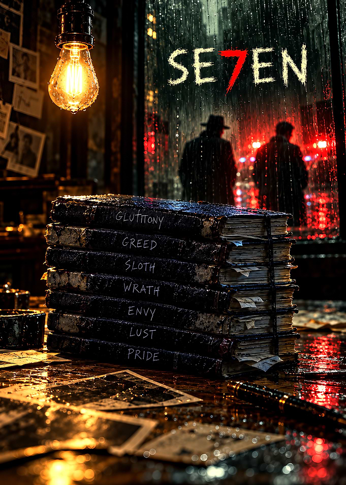 Se7en Movie Poster Art