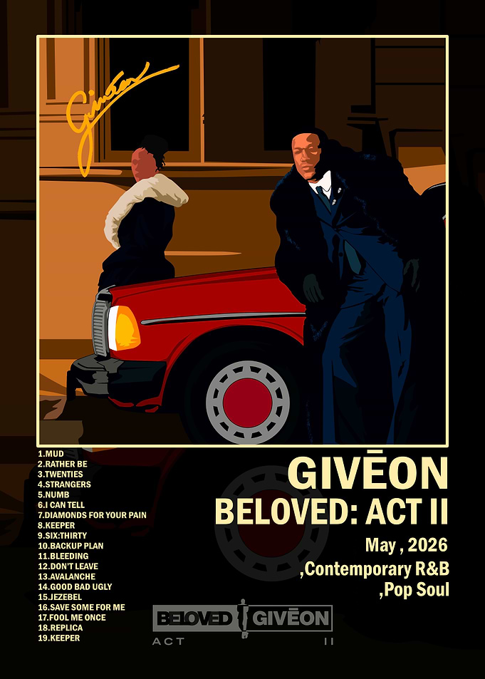 Givēon Beloved Act II Album Poster