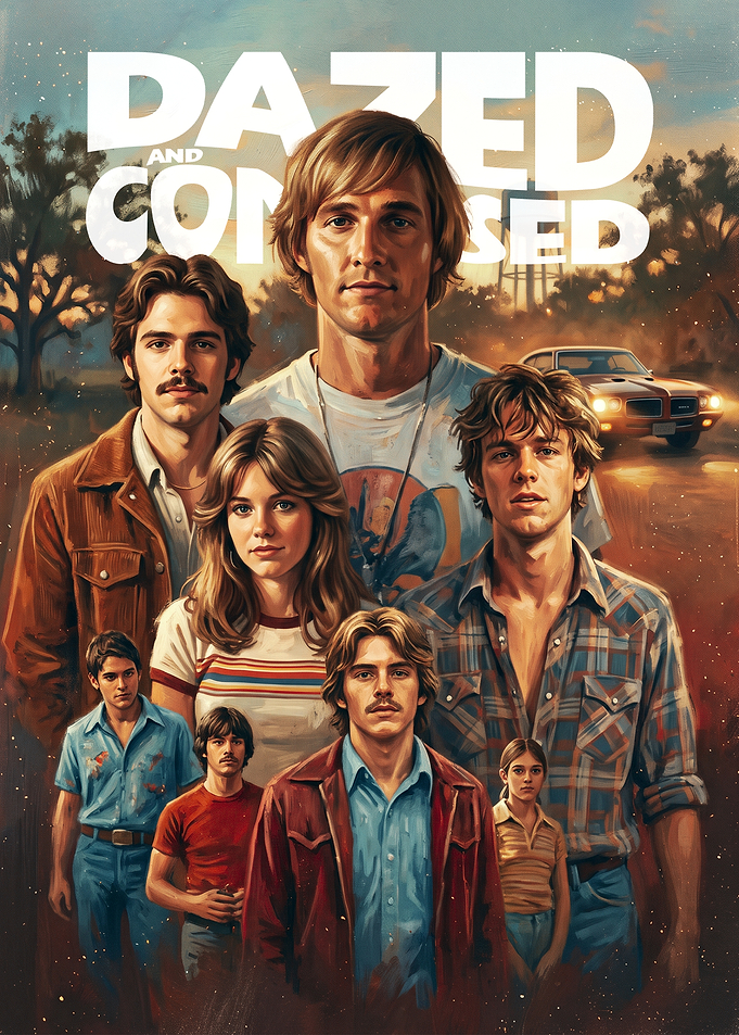 Dazed and Confused Movie Poster Art