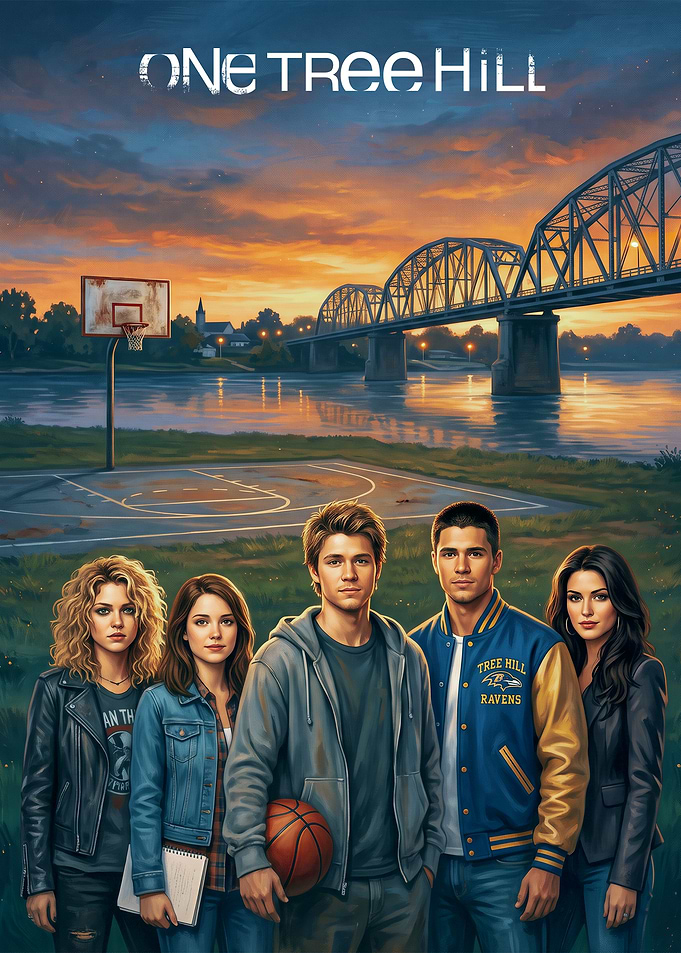 One Tree Hill Cast Poster