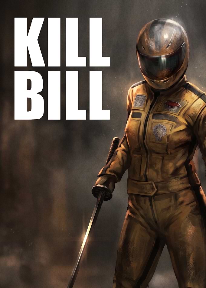 Kill Bill The Bride Poster