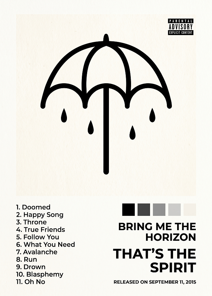 Bring Me The Horizon Album Poster