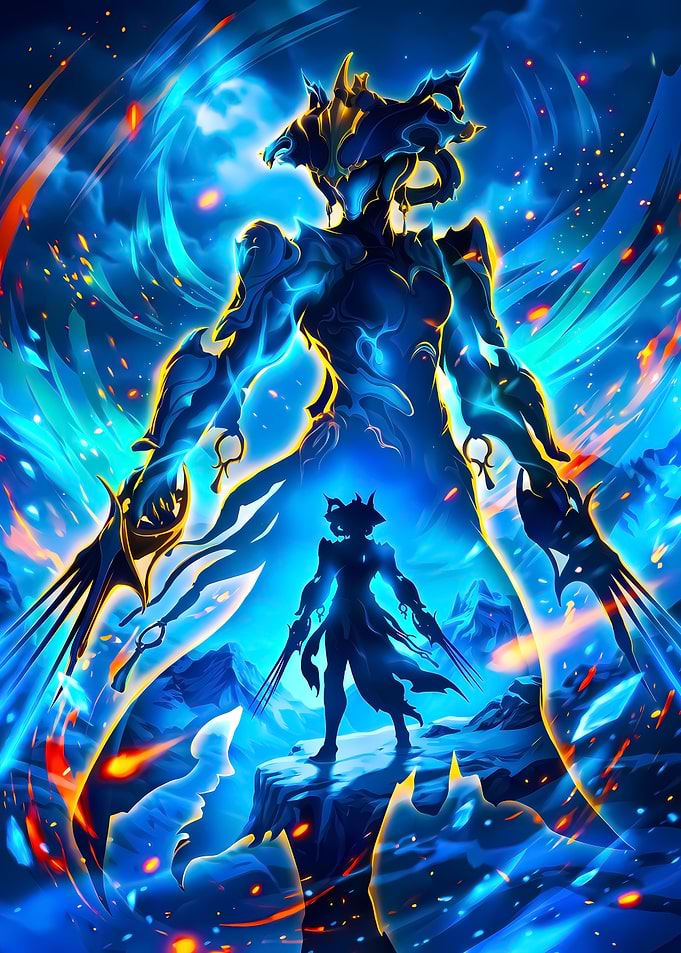 Warframe Mesa Prime Digital Art