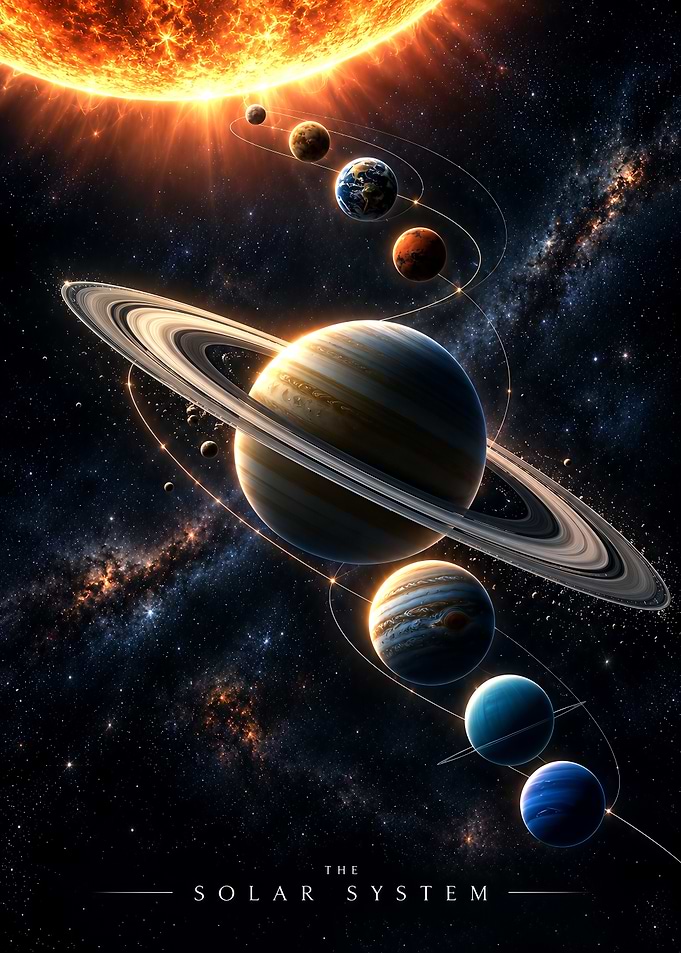The Solar System Planets Alignment