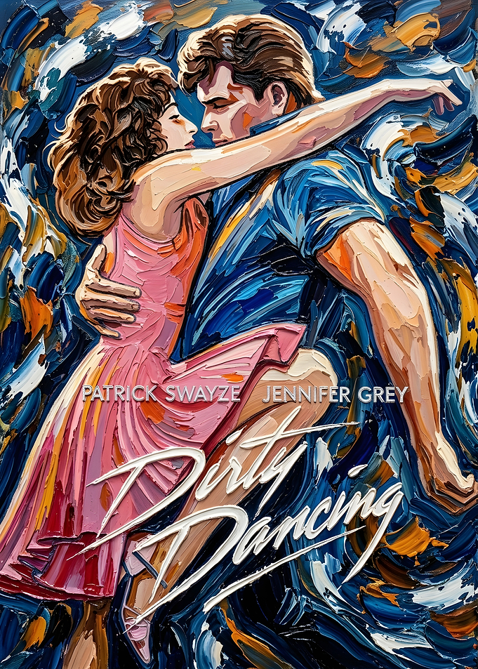 Dirty Dancing Oil Painting Poster