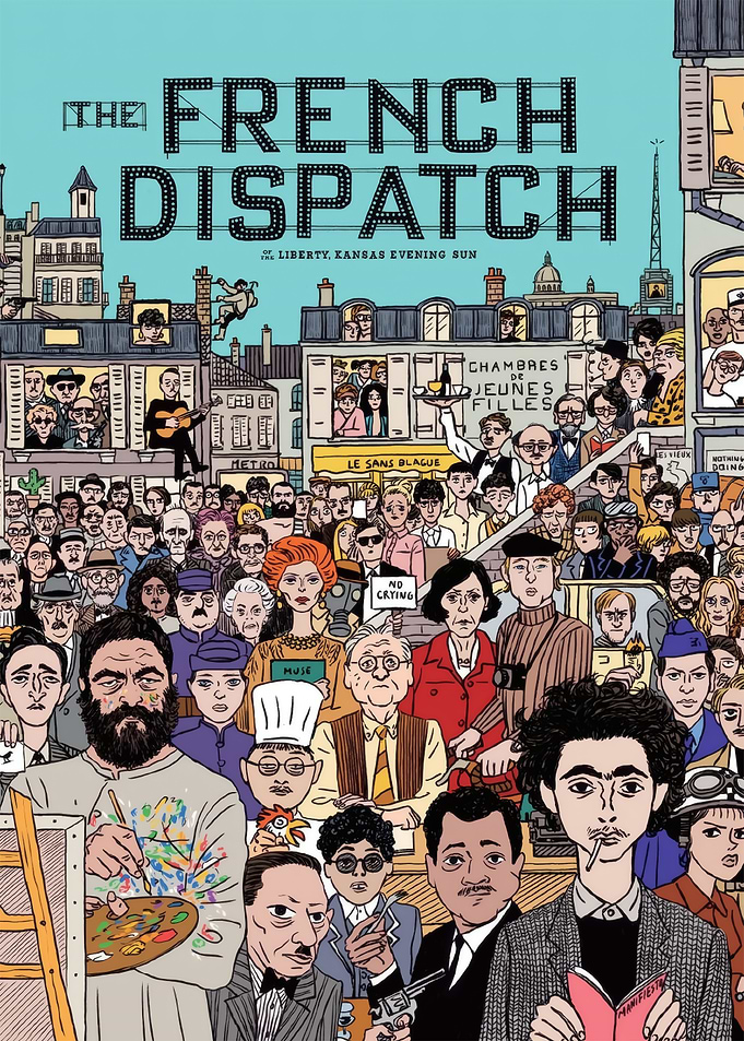 The French Dispatch Movie Poster