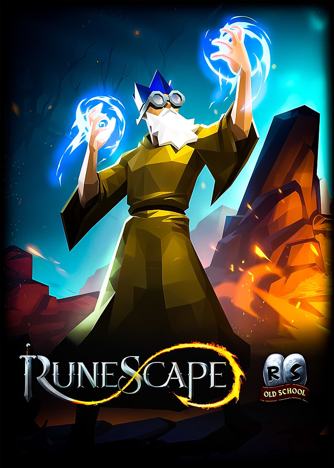 Old School RuneScape Wizard Artwork