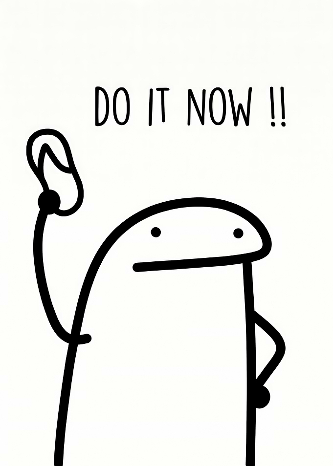 Flork of Cows Meme Sticker