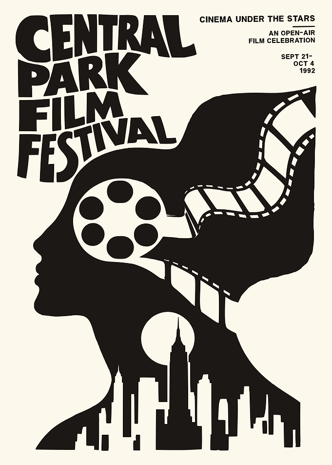 Central Park Film Festival 1992 Poster