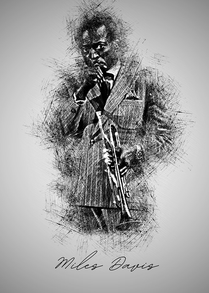 Miles Davis Jazz Trumpet