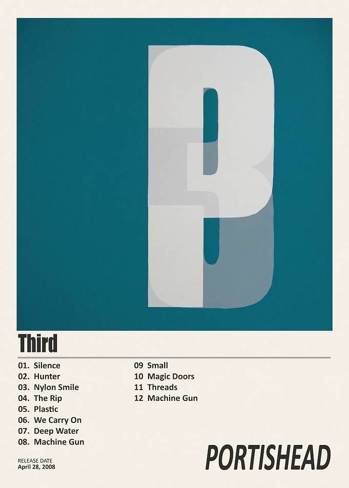 Portishead Third Album Minimalist Poster