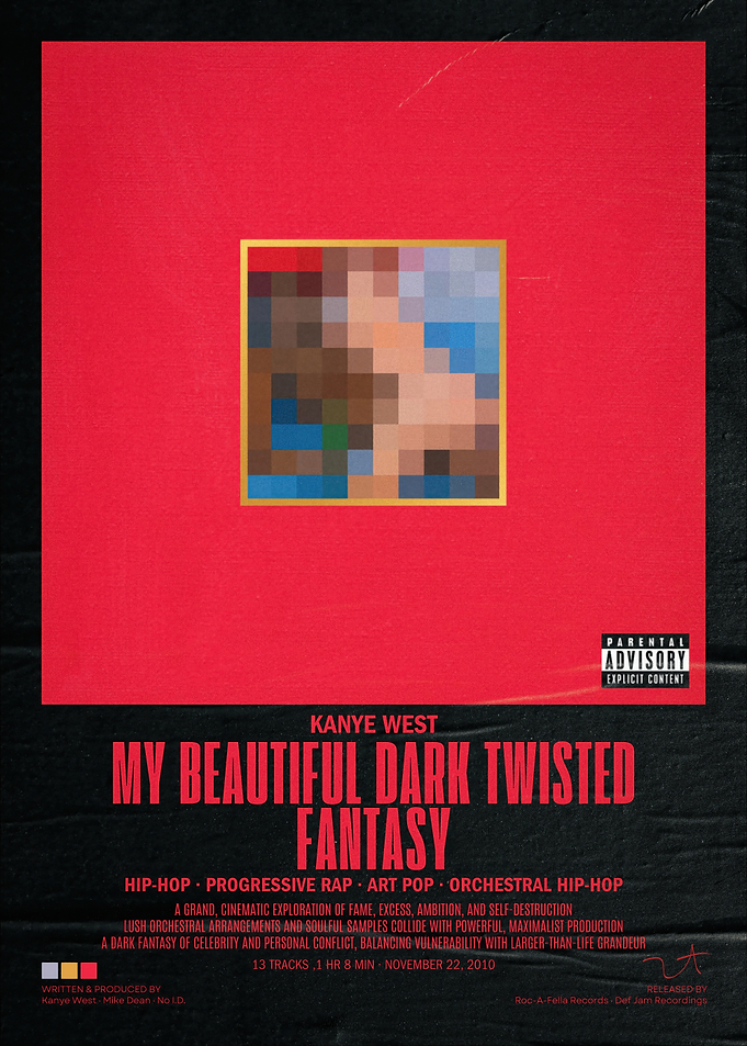Kanye West My Beautiful Dark Twisted Fantasy