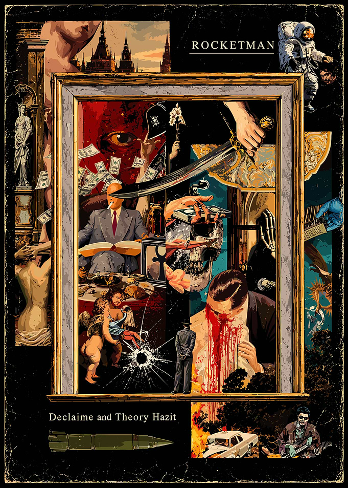 Rocketman Declaime and Theory Hazit Poster