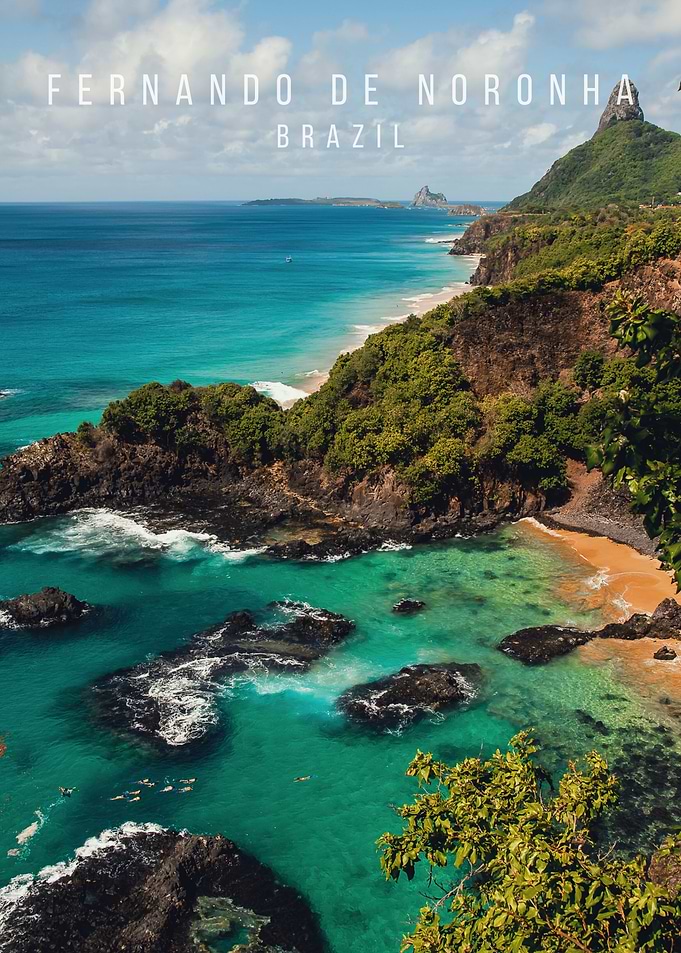 Fernando de Noronha Brazil Coastal View
