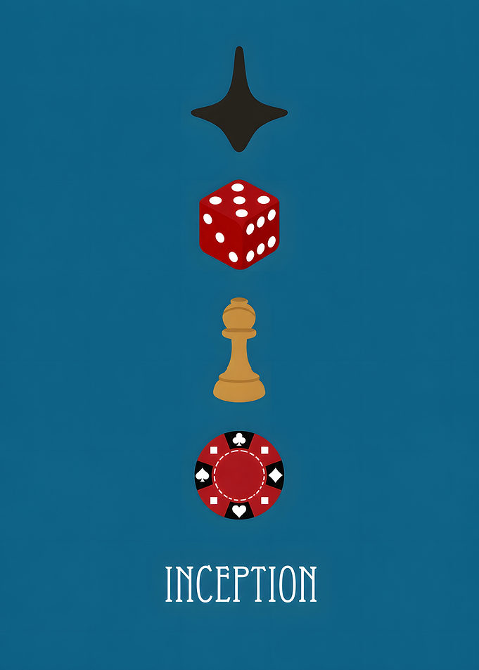 Minimalist Inception Movie Poster
