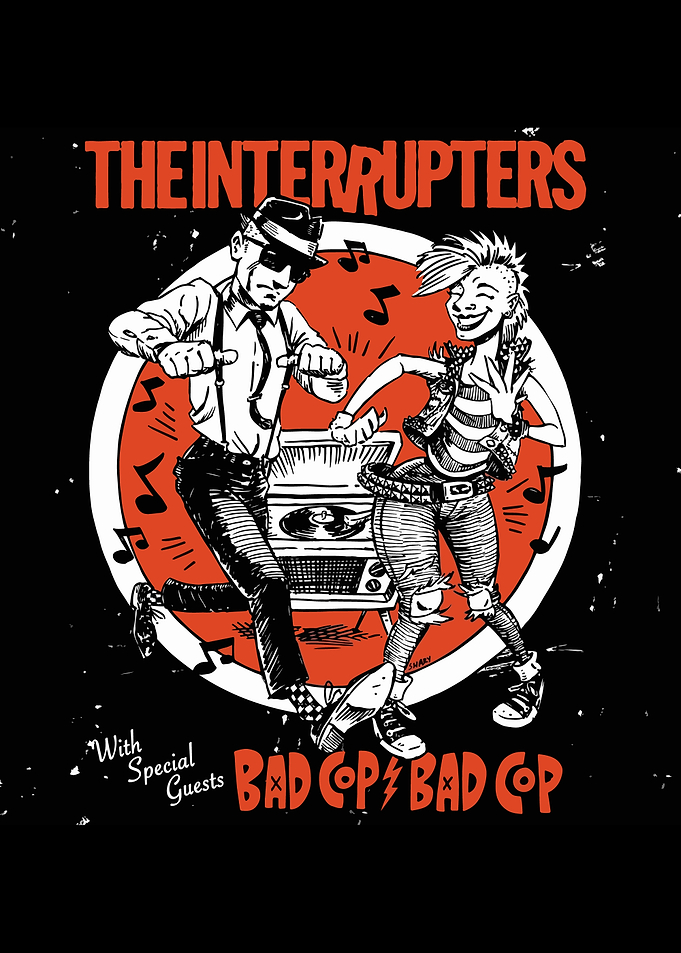 The Interrupters Concert Poster Art