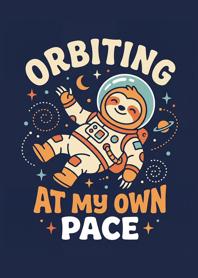 Orbiting At My Own Pace Sloth