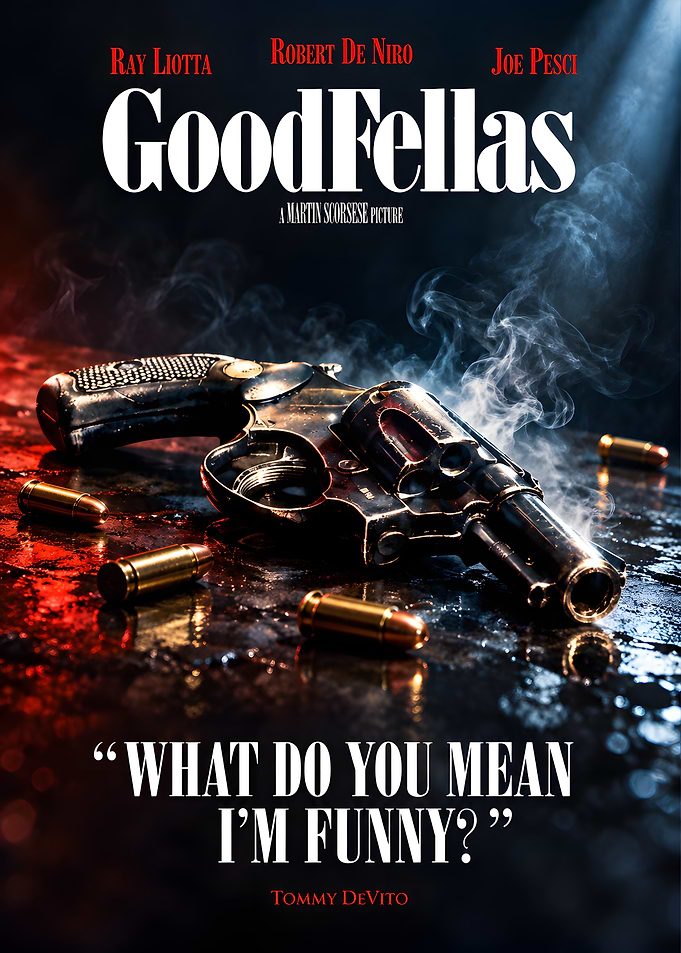 Goodfellas Movie Poster Art