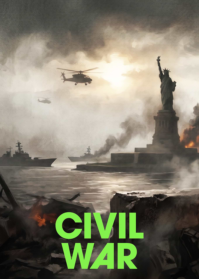 Civil War Movie Poster Art