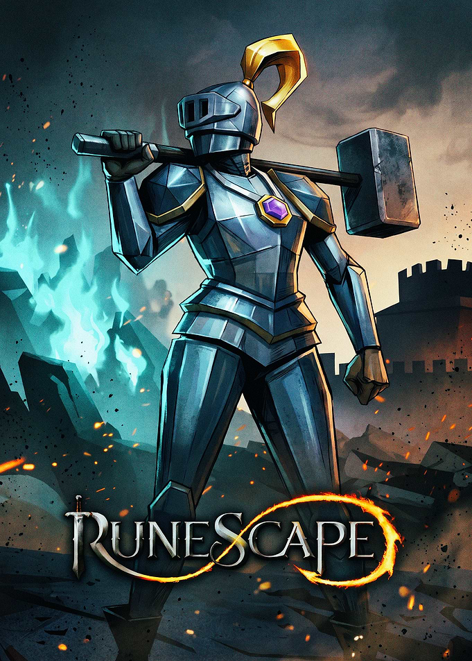 RuneScape Knight with Warhammer