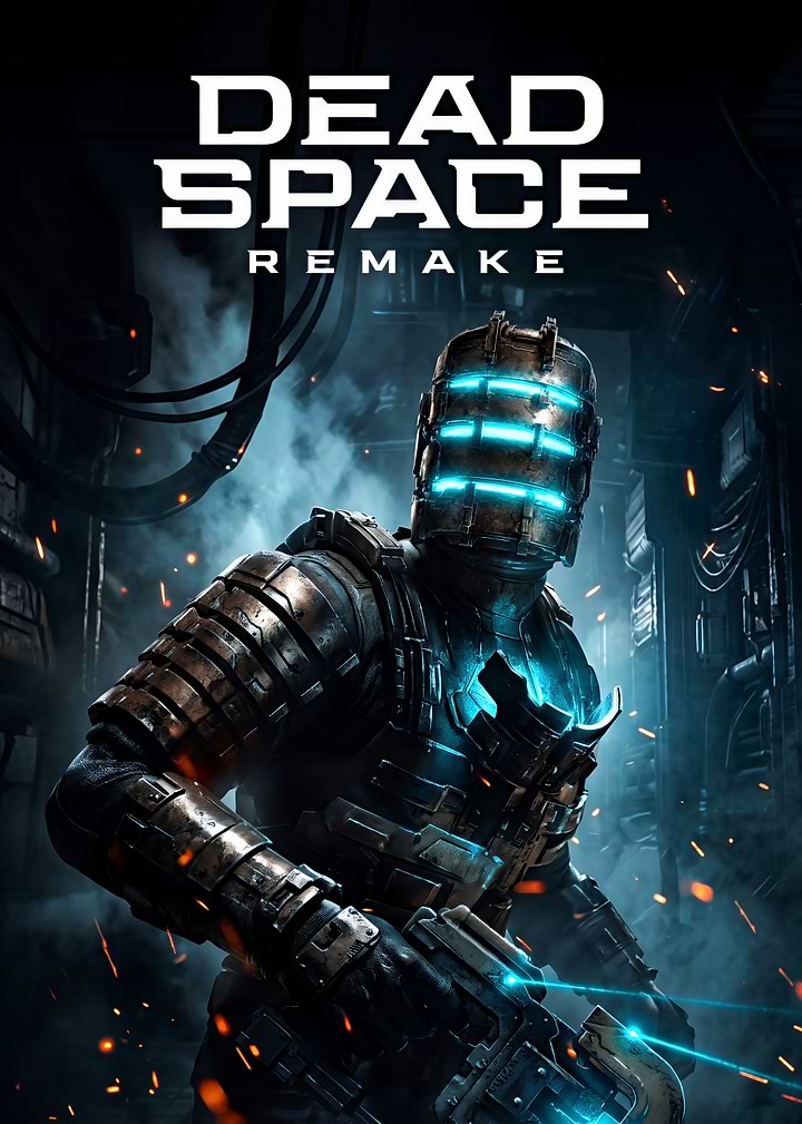 Dead Space Remake Isaac Clarke Poster