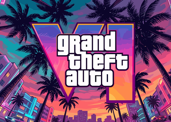 Grand Theft Auto VI Logo Art