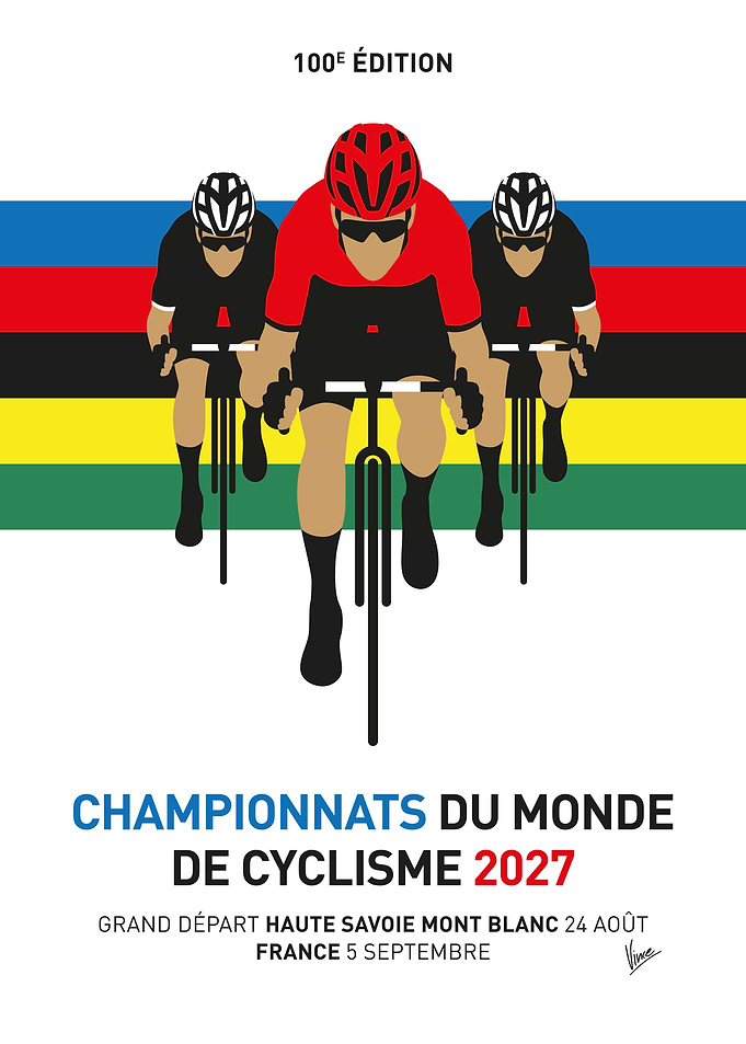 2027 Cycling World Championships Poster