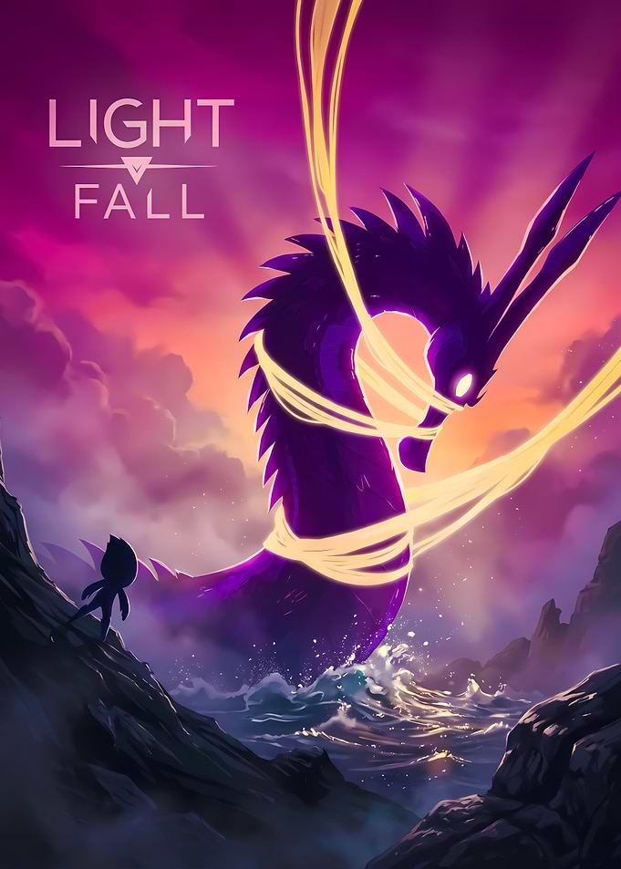 Light Fall Game Poster Art