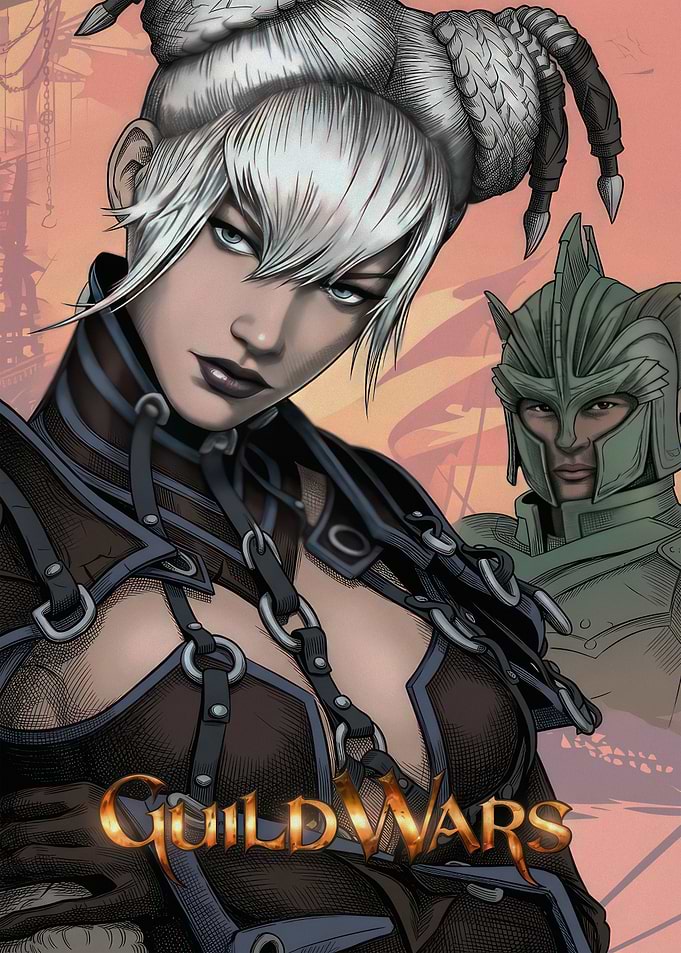 Guild Wars Promotional Character Art